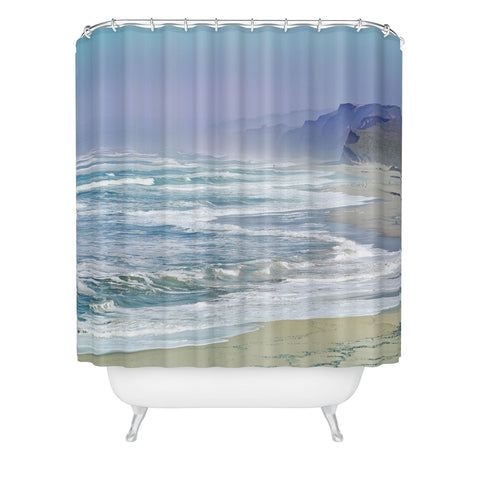Lisa Argyropoulos Pescadero Mist Shower Curtain