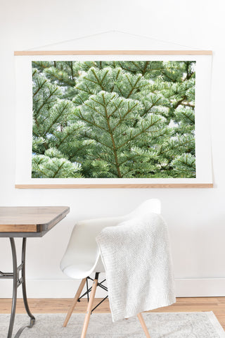 Lisa Argyropoulos Pine Art Print And Hanger