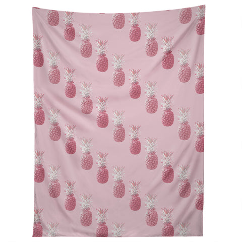 Lisa Argyropoulos Pineapple Blush Rose Tapestry