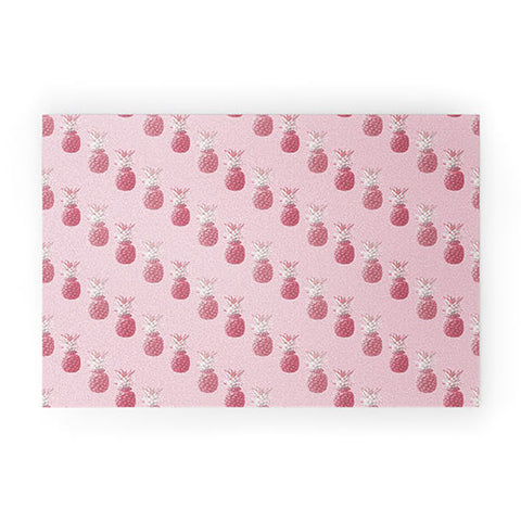 Lisa Argyropoulos Pineapple Blush Rose Welcome Mat