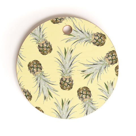 Lisa Argyropoulos Pineapple Jam Cutting Board Round