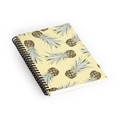 Lisa Argyropoulos Pineapple Jam Spiral Notebook