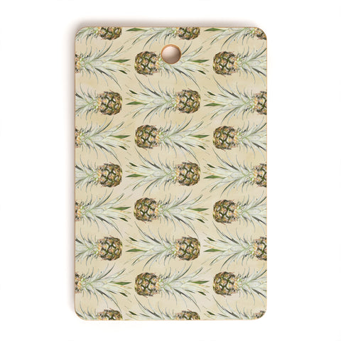 Lisa Argyropoulos Pineapple Jungle Earthy Cutting Board Rectangle
