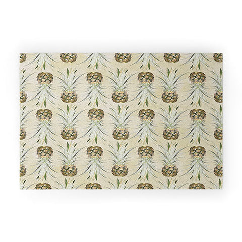 Lisa Argyropoulos Pineapple Jungle Earthy Welcome Mat