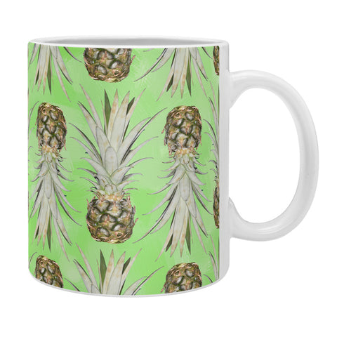 Lisa Argyropoulos Pineapple Jungle Green Coffee Mug