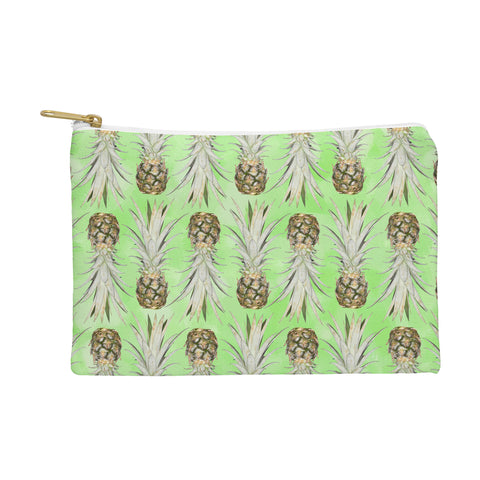 Lisa Argyropoulos Pineapple Jungle Green Pouch