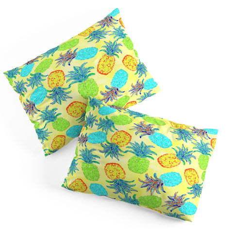 Lisa Argyropoulos Pineapple Pandemonium Yellow Pillow Shams