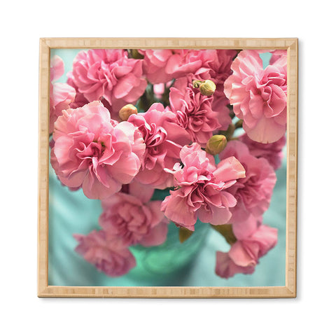 Lisa Argyropoulos Pink Carnations Framed Wall Art