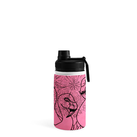 Lisa Argyropoulos Pink Flamingos Water Bottle