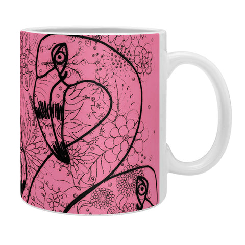 Lisa Argyropoulos Pink Flamingos Coffee Mug
