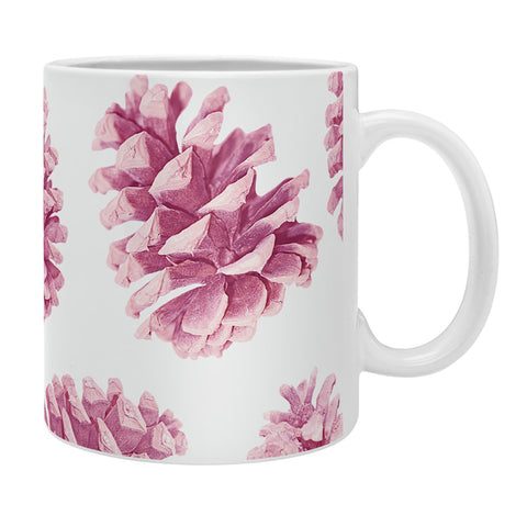 Lisa Argyropoulos Pink Pine Cones Coffee Mug