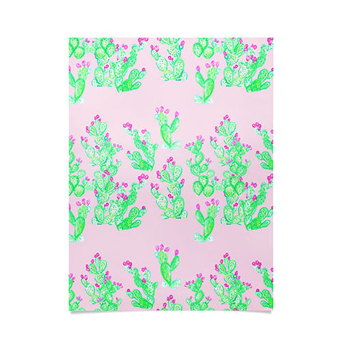 Lisa Argyropoulos Prickly Pear Spring Pink Poster