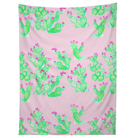 Lisa Argyropoulos Prickly Pear Spring Pink Tapestry