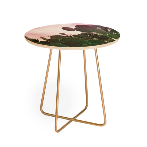 Lisa Argyropoulos Prickly Pink Round Side Table