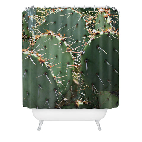 Lisa Argyropoulos Prickly Shower Curtain