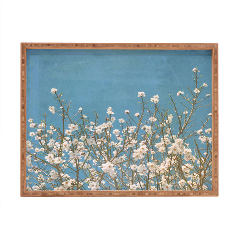 Lisa Argyropoulos Reaching For Spring Rectangular Tray