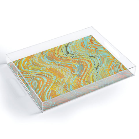 Lisa Argyropoulos Rustic Waves Acrylic Tray