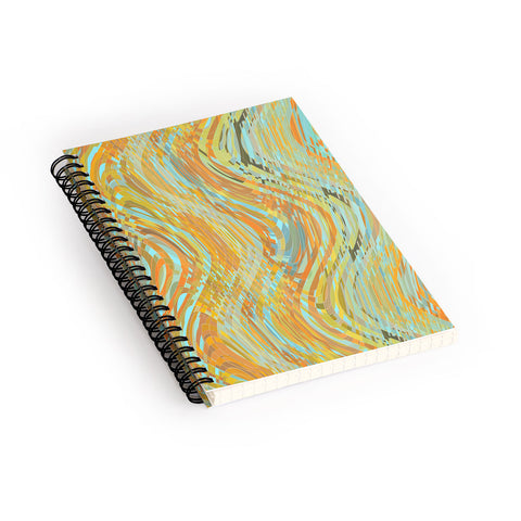 Lisa Argyropoulos Rustic Waves Spiral Notebook