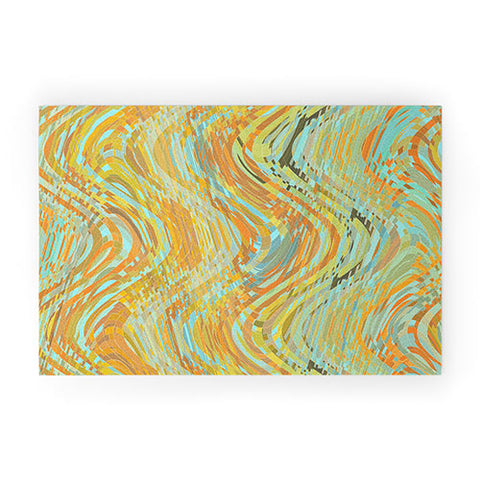 Lisa Argyropoulos Rustic Waves Welcome Mat