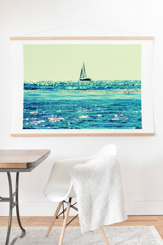 Lisa Argyropoulos Sailin Art Print And Hanger