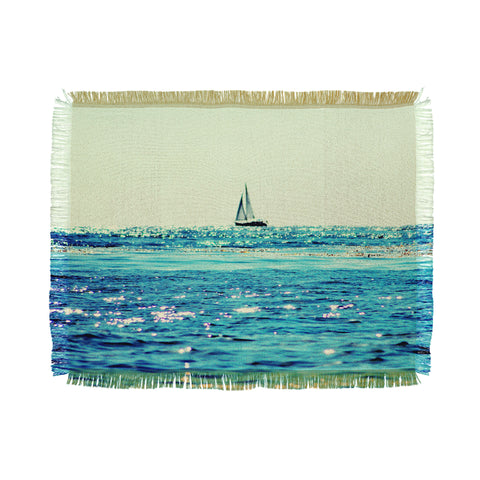 Lisa Argyropoulos Sailin Throw Blanket