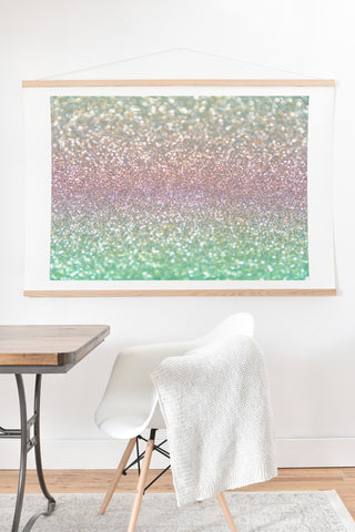 Lisa Argyropoulos Sea Mist Shimmer Art Print And Hanger