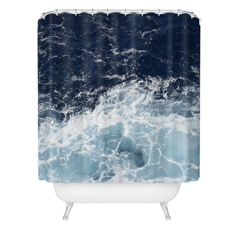 Lisa Argyropoulos Sea Swish Shower Curtain
