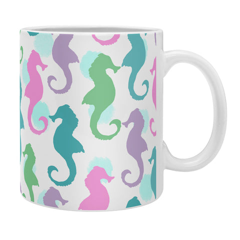 Lisa Argyropoulos Seahorses and Bubbles Spring Coffee Mug