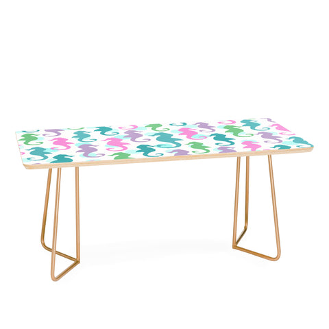 Lisa Argyropoulos Seahorses and Bubbles Spring Coffee Table