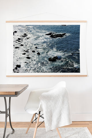 Lisa Argyropoulos Shimmering Mazatlan Sea Art Print And Hanger