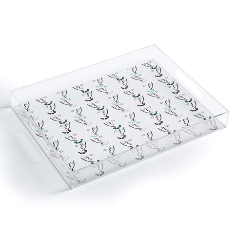 Lisa Argyropoulos Simple She Coordinate Acrylic Tray