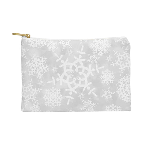 Lisa Argyropoulos Snow Flurries in Gray Pouch