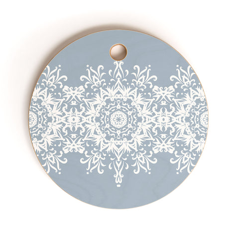 Lisa Argyropoulos Snowfrost Cutting Board Round