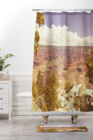 Lisa Argyropoulos So Grand Shower Curtain And Mat