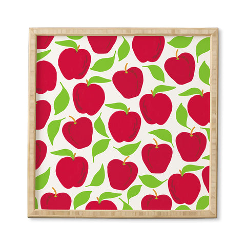 Lisa Argyropoulos So Red Delicious Framed Wall Art