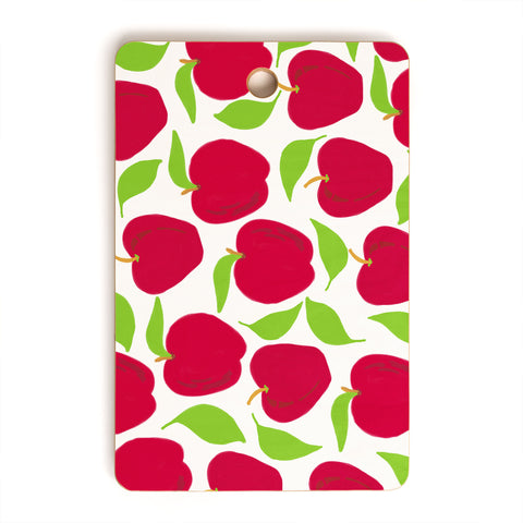 Lisa Argyropoulos So Red Delicious Cutting Board Rectangle