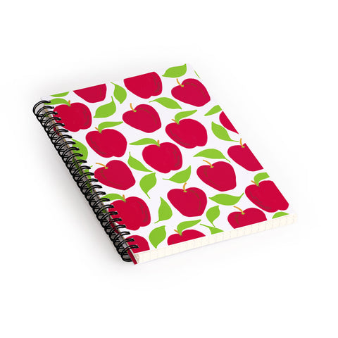 Lisa Argyropoulos So Red Delicious Spiral Notebook