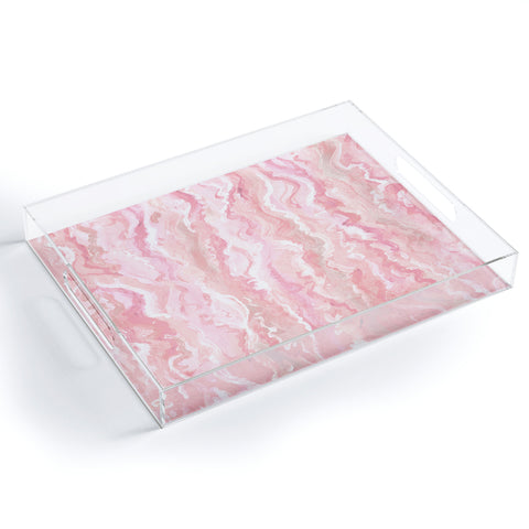 Lisa Argyropoulos Soft Blush Melt Acrylic Tray