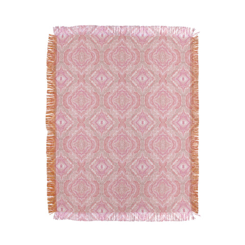 Lisa Argyropoulos Soft Blush Melt Pattern Throw Blanket