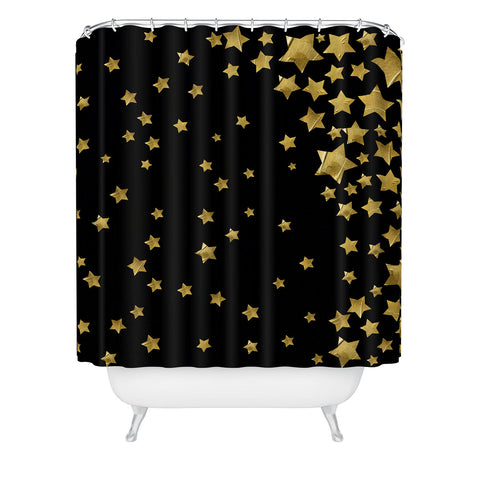 Lisa Argyropoulos Starry Magic Night Shower Curtain