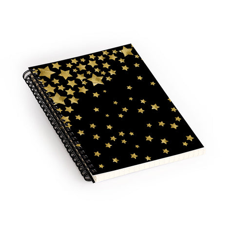Lisa Argyropoulos Starry Magic Night Spiral Notebook