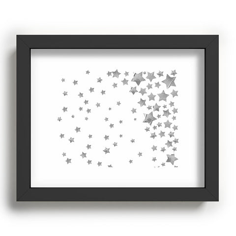 Lisa Argyropoulos Starry Magic Silvery White Recessed Framing Rectangle