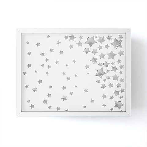 Lisa Argyropoulos Starry Magic Silvery White Framed Mini Art Print