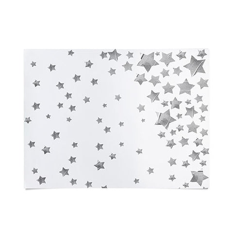 Lisa Argyropoulos Starry Magic Silvery White Poster