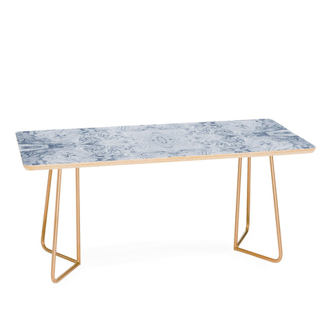 Lisa Argyropoulos Steely Blue Marble Kali Coffee Table
