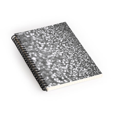 Lisa Argyropoulos Steely Grays Spiral Notebook
