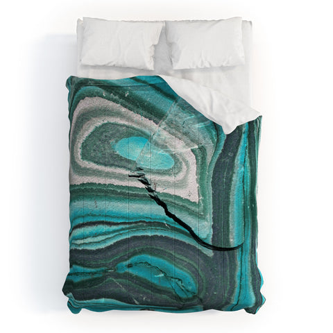 Lisa Argyropoulos Stony Aqua Blue Comforter