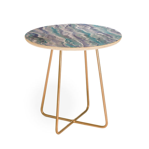 Lisa Argyropoulos Stormy Melt Round Side Table
