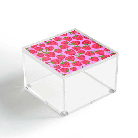 Lisa Argyropoulos Strawberry Sweet in Lavender Acrylic Box