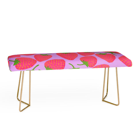 Lisa Argyropoulos Strawberry Sweet in Lavender Bench